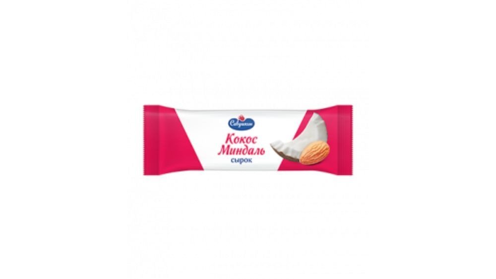 Savushkin Сыр coconut and almond filling (40 g)