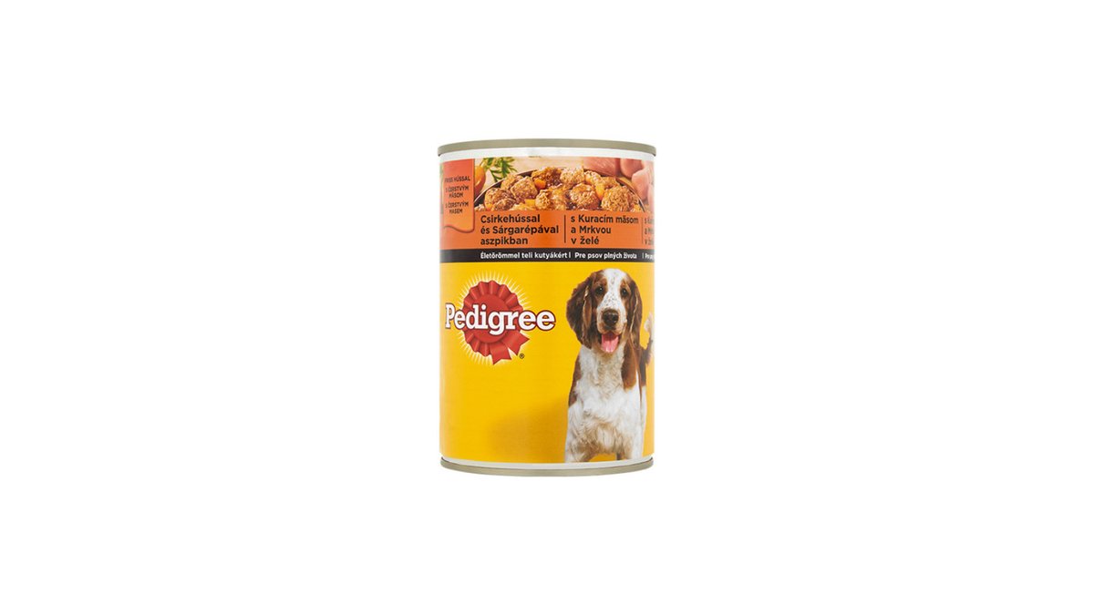 Pedigree Pet Food Chicken in Carrot Jelly (400 g)