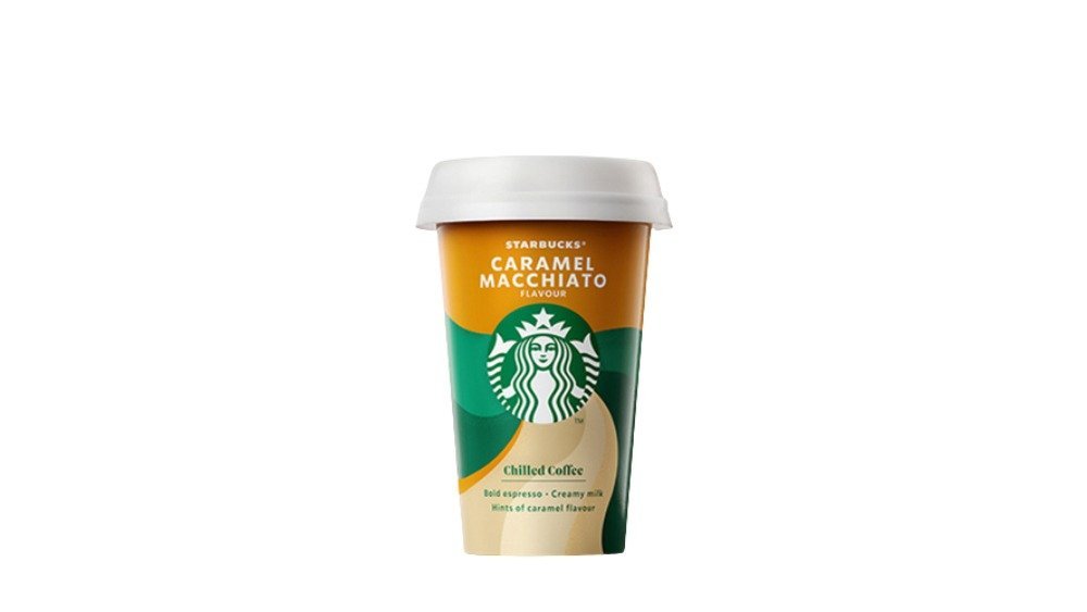STARBUCKS გაყინული ყავა Caramel Macchiato (220 ml)