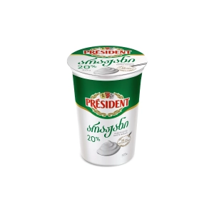 President sour cream 20% (325 g)
